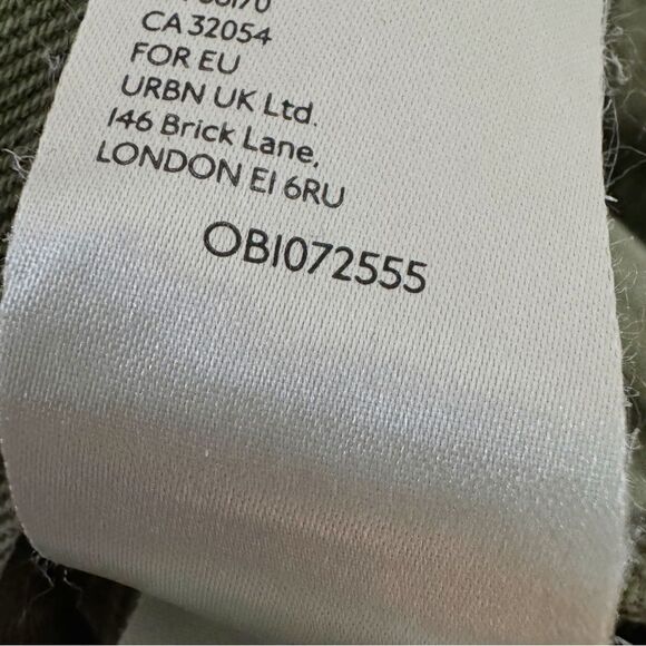 Free People Makai Cut Off Shorts in Olive Green Size 27 - Picture 12 of 13